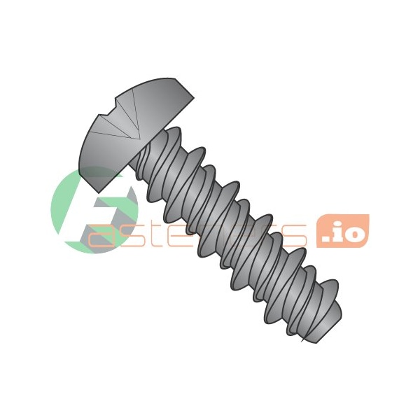 Newport Fasteners Self-Drilling Screw, #6 x 1/4 in, Black Oxide Steel Pan Head Phillips Drive, 10000 PK 846935 - main